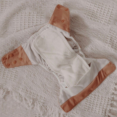 Sunset Clay Easy Snap Modern Cloth Nappy