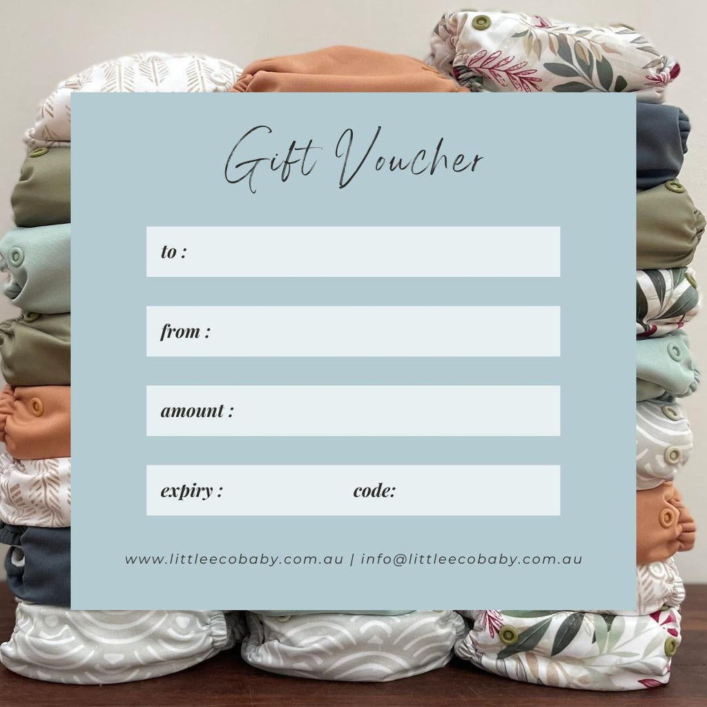 Baby shower gift store voucher